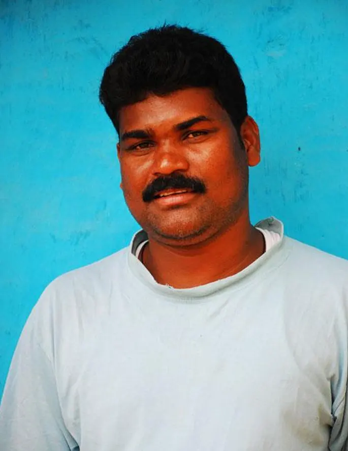 Portrait of Tiju Ram Vishwakarma