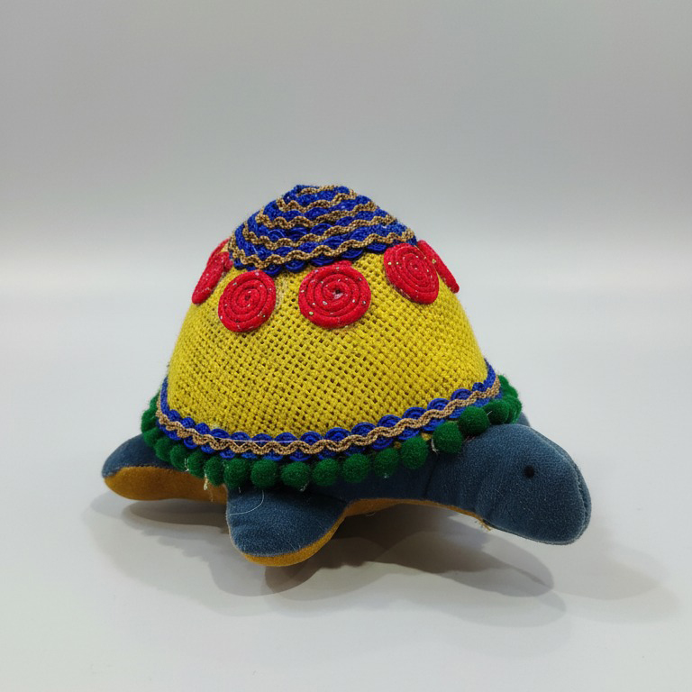 Handcrafted Turtle Decor Toy