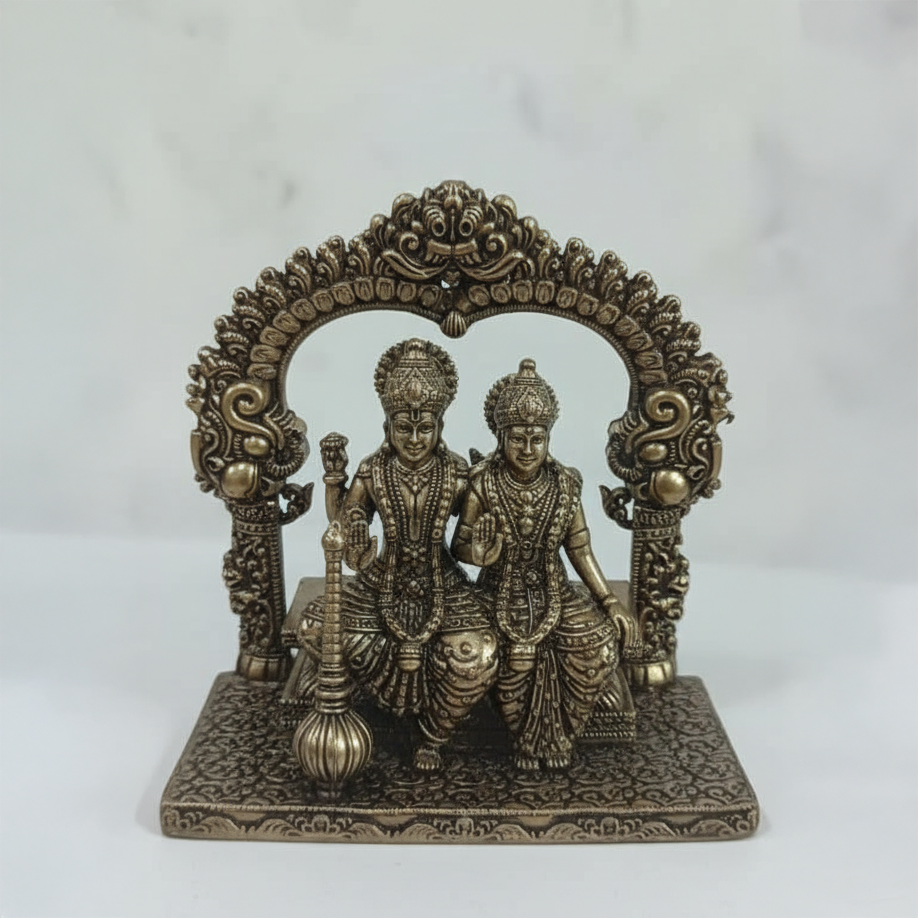 Lord Ram Darbar Brass Idol