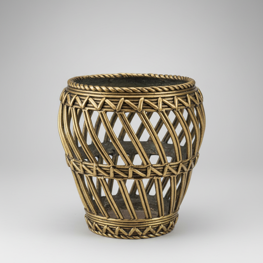 Dokra Brass Basket