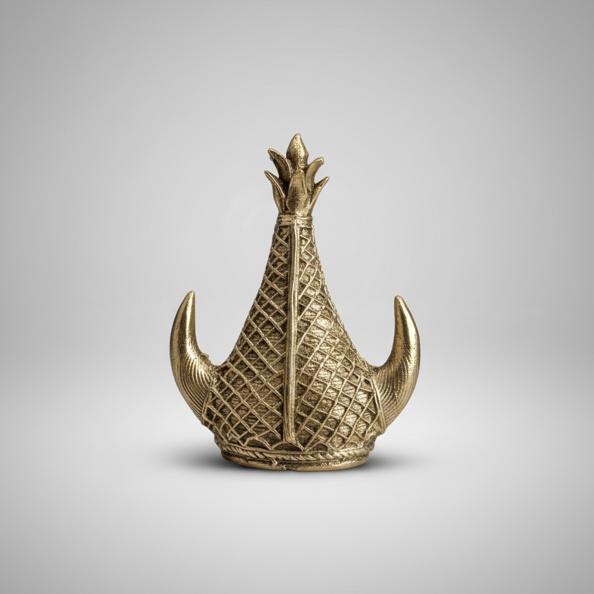 Dokra Temple Crown (Small)