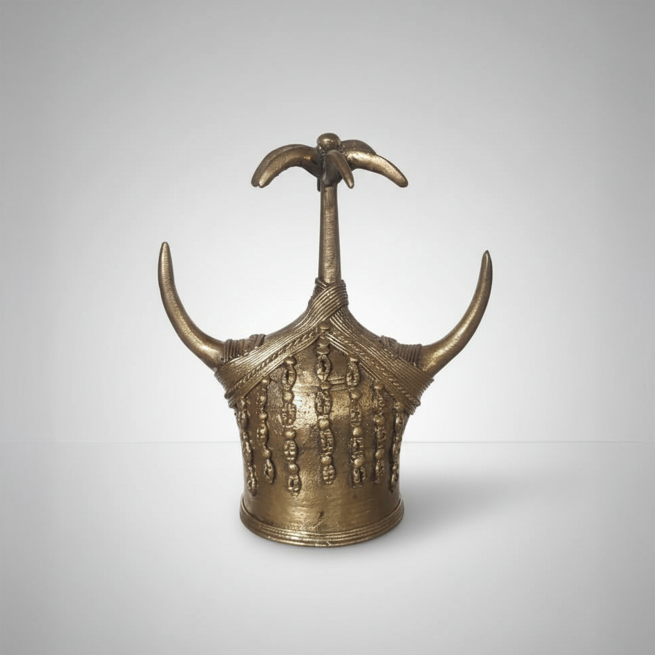 Dokra Temple Crown (Tall)