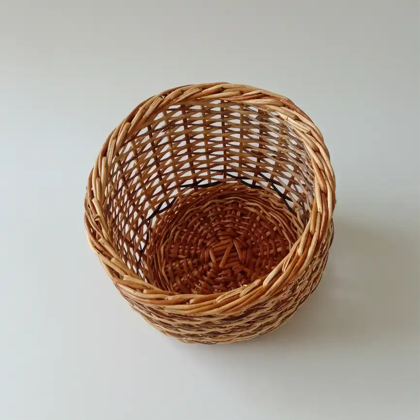 Handwoven Bamboo Basket