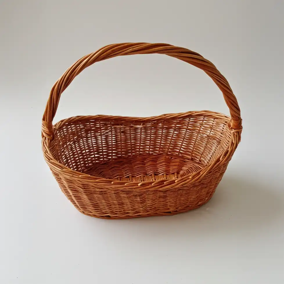 Handwoven Bamboo Storage Basket