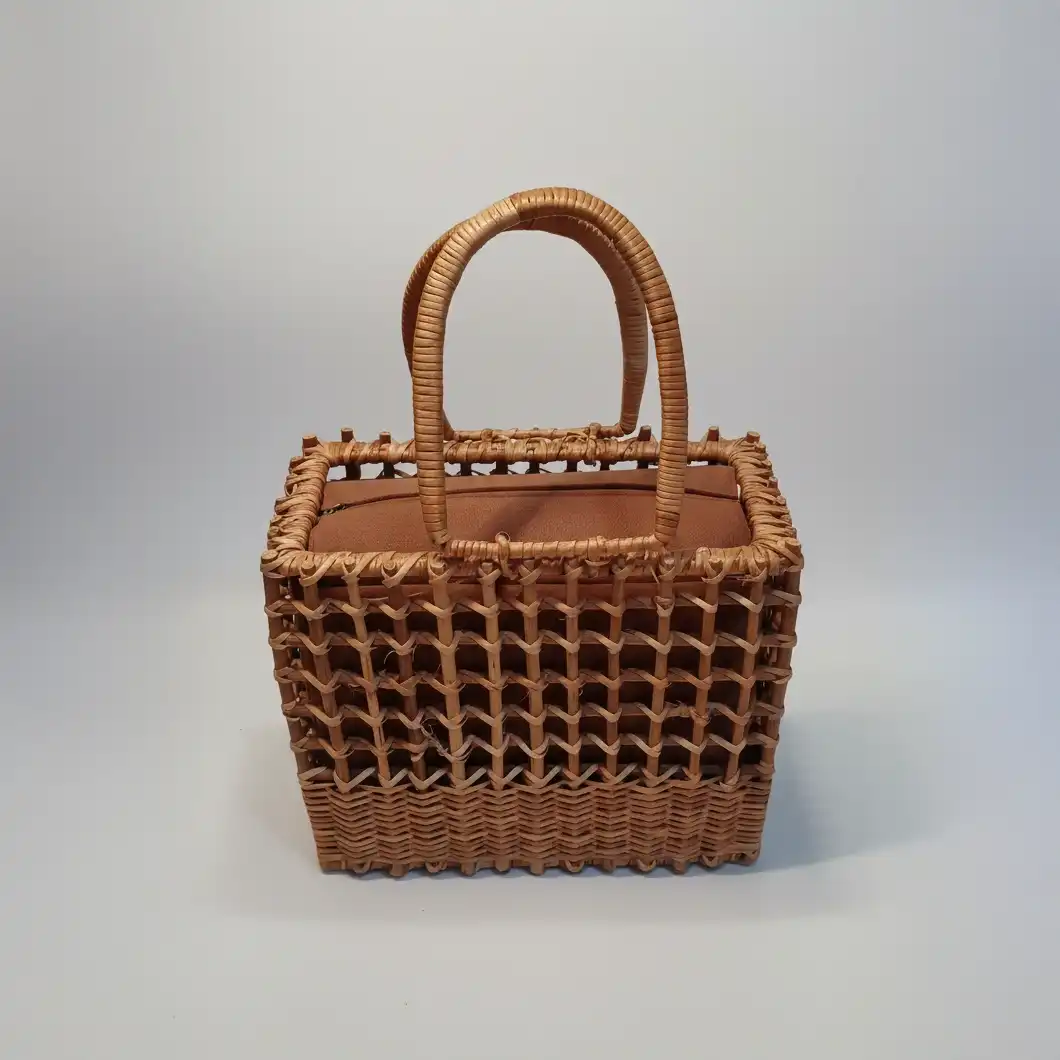 Designer Bamboo Handbag