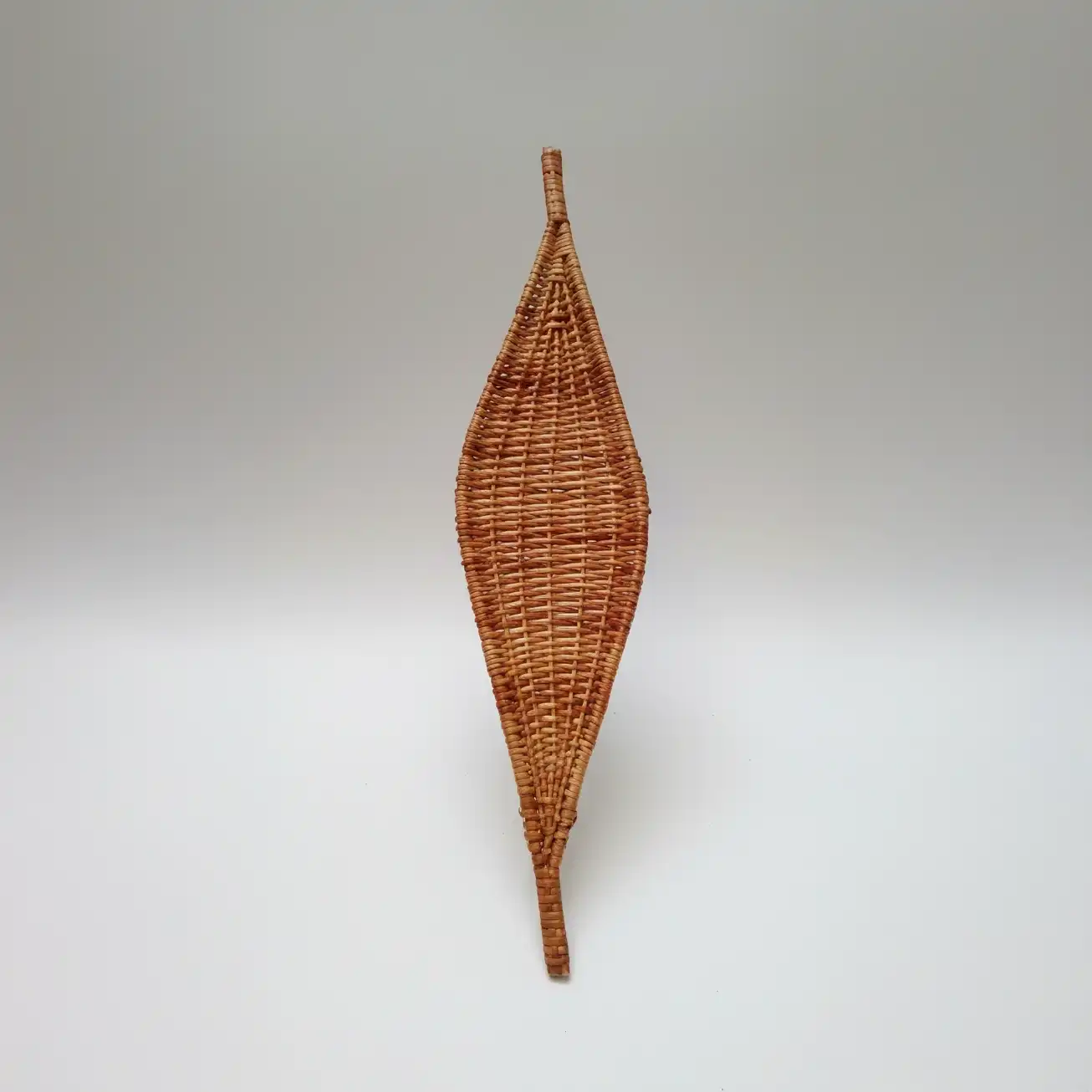 Leaf Shaped Bamboo Wall Art