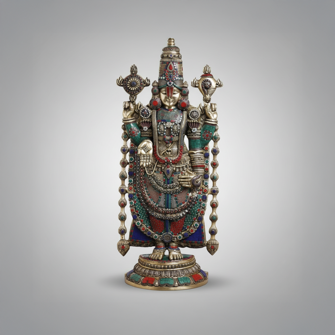 Lord Balaji Stone Work Idol