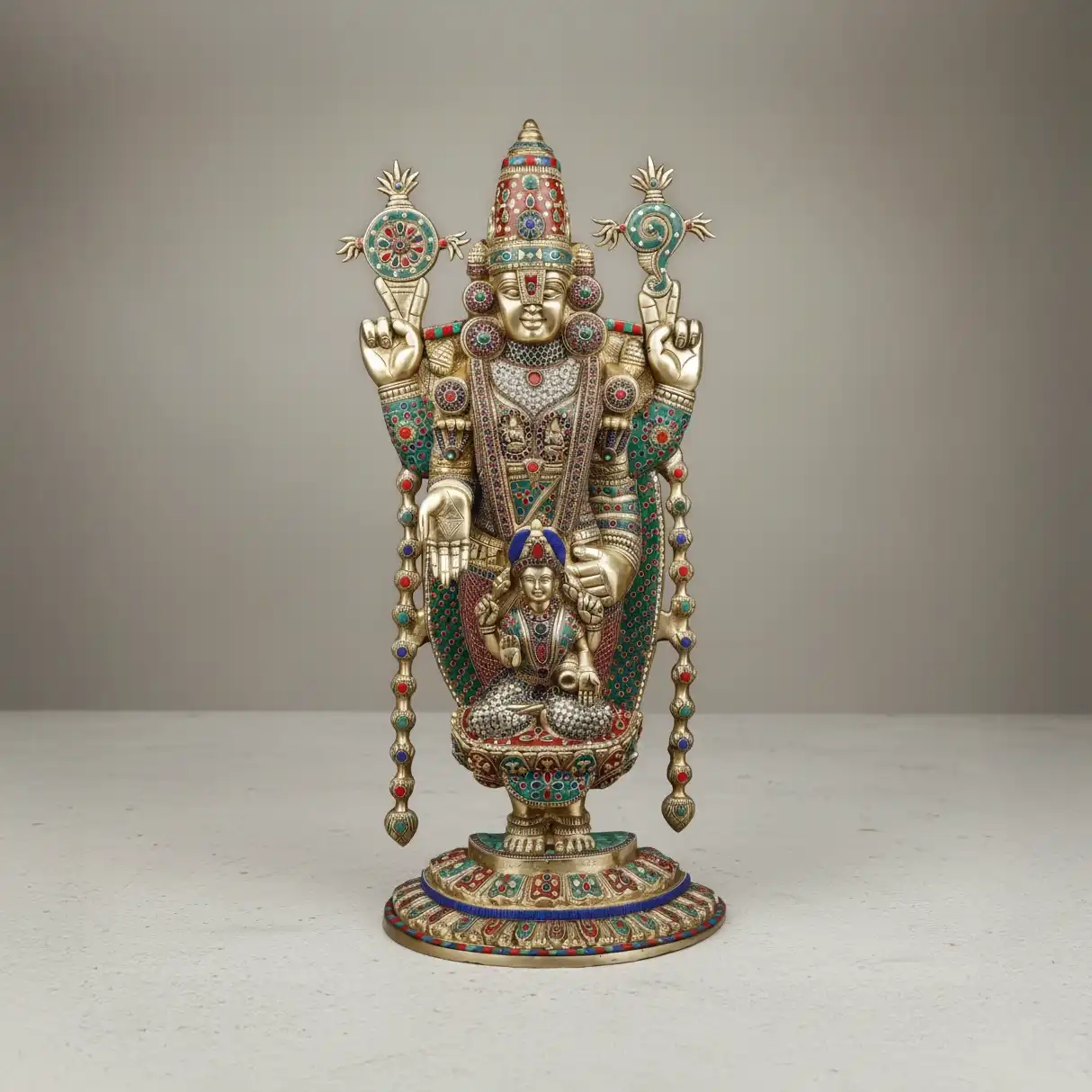 Lord Vishnu & Child Idol