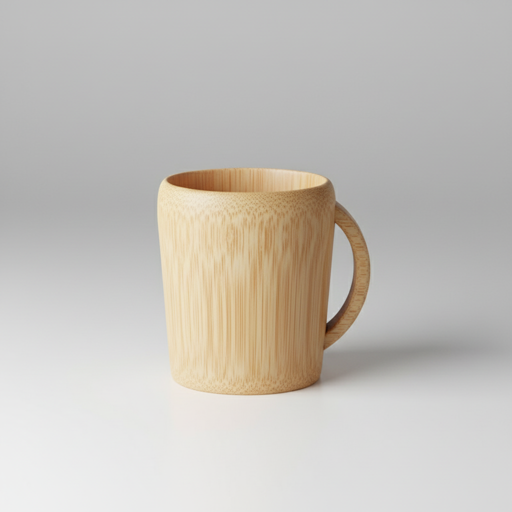 Natural Bamboo Coffee Mug