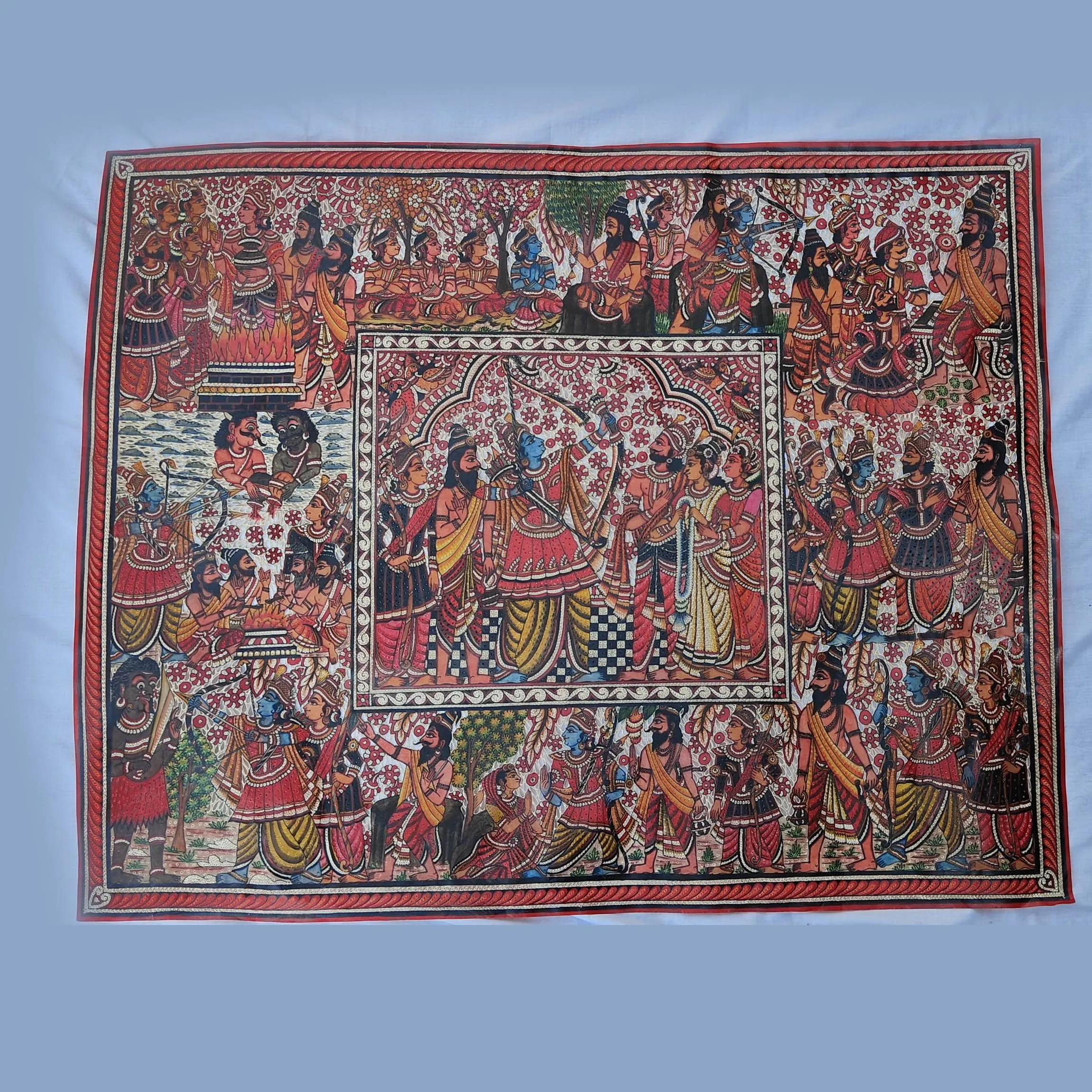 Intricate Pattachitra Wall Art - Odisha Handcrafted Masterpiece