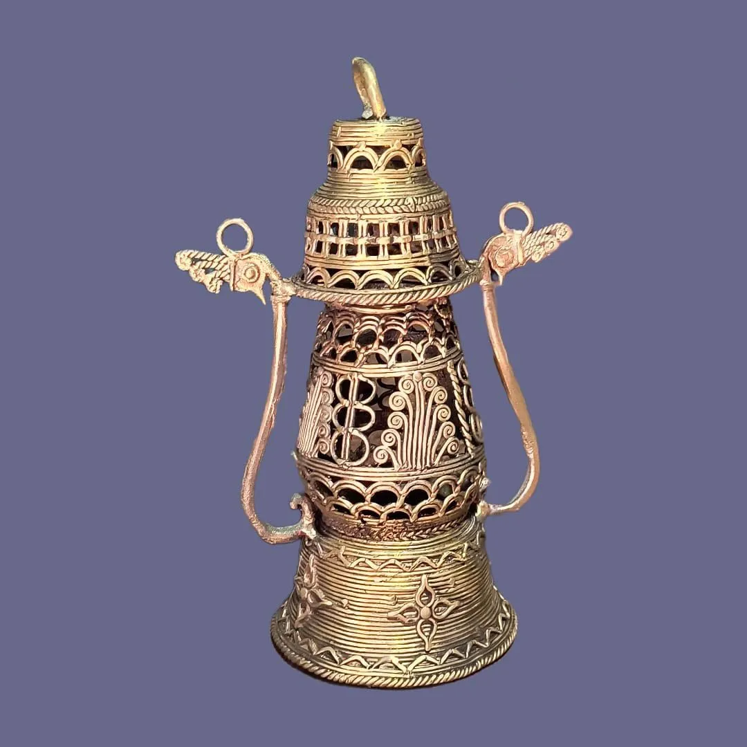 Elegant Dokra Decorative Lantern
