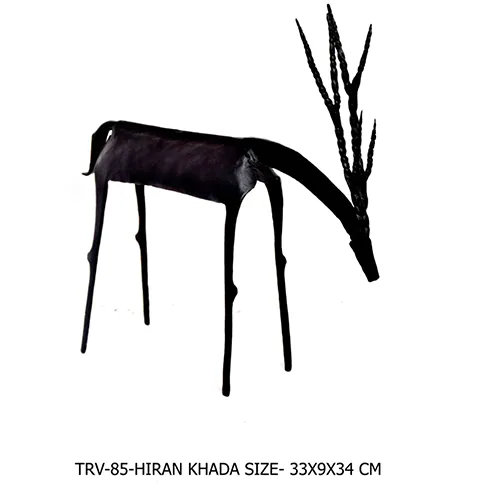 Handcrafted Dhokra Metal Deer Showpiece â€“ Tribal Art Home DÃ©cor